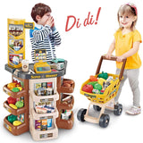 Market set i kolica za kupovinu