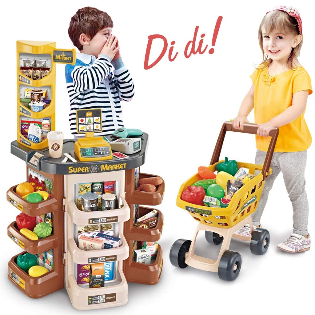 Market set i kolica za kupovinu