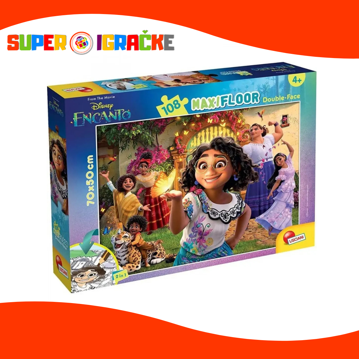Maxi slagalica Encanato 108kom