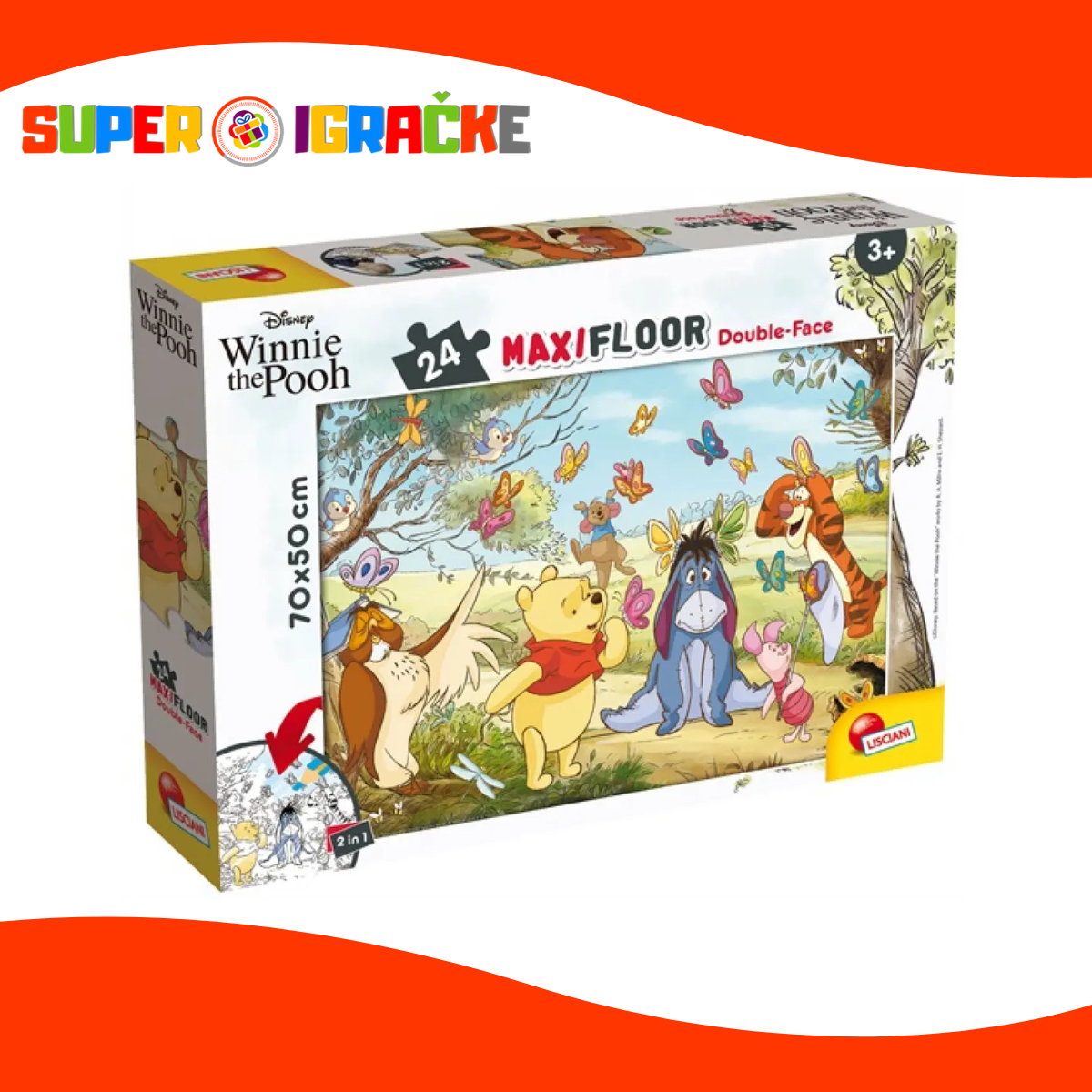 Maxi slagalica Vini Pu 24kom