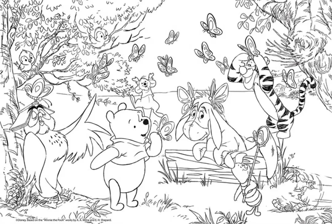 Maxi slagalica Vini Pu 24kom