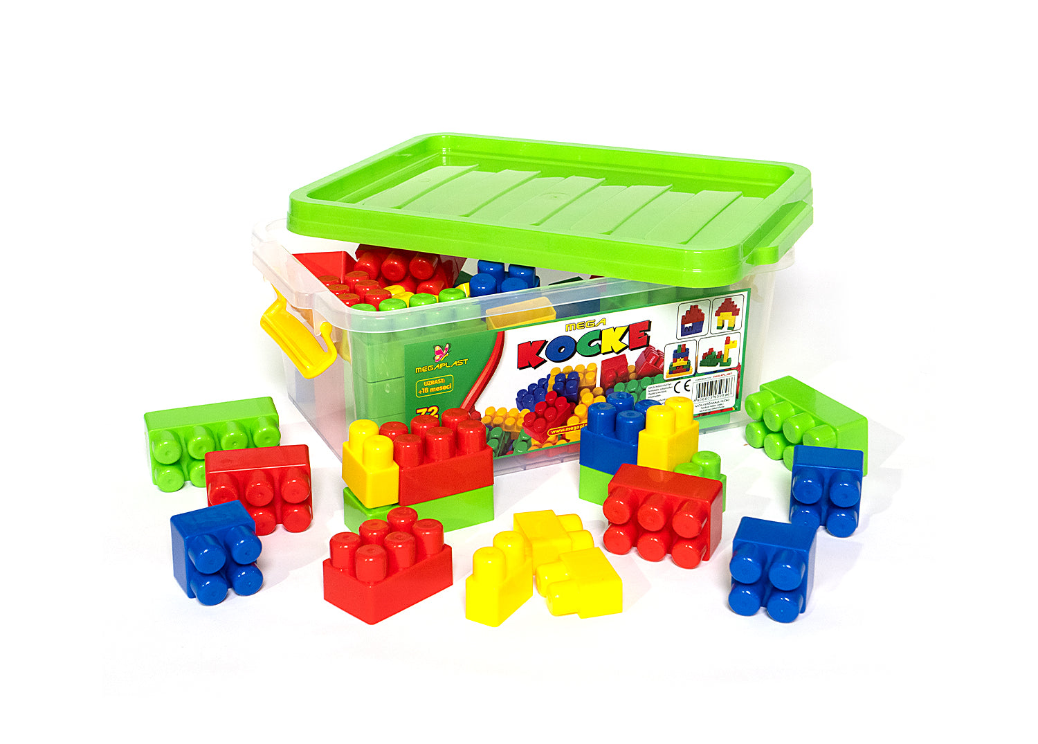 Mega kocke Box 72kom