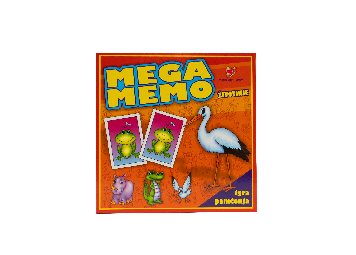Mega memo životinje - igra memorije