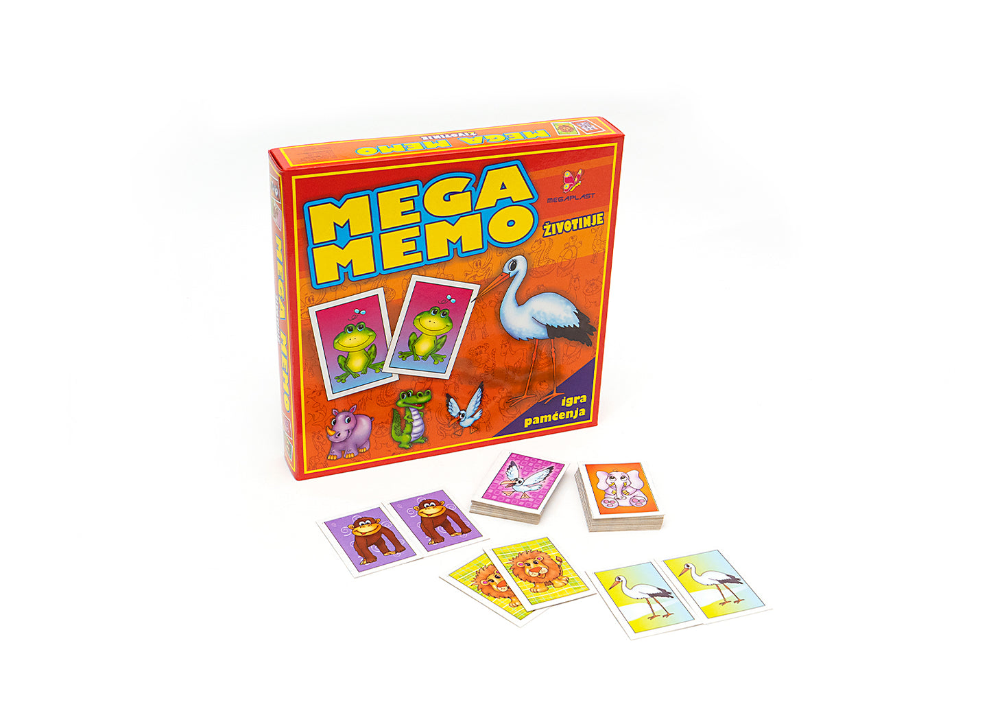 Mega memo životinje - igra memorije