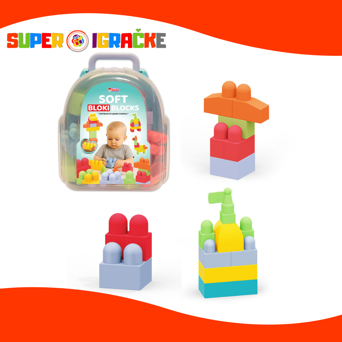 Mekane kocke u rancu 35kom