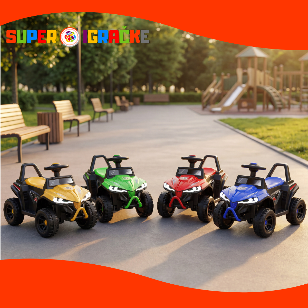 Mini ATV kvad na akumulator