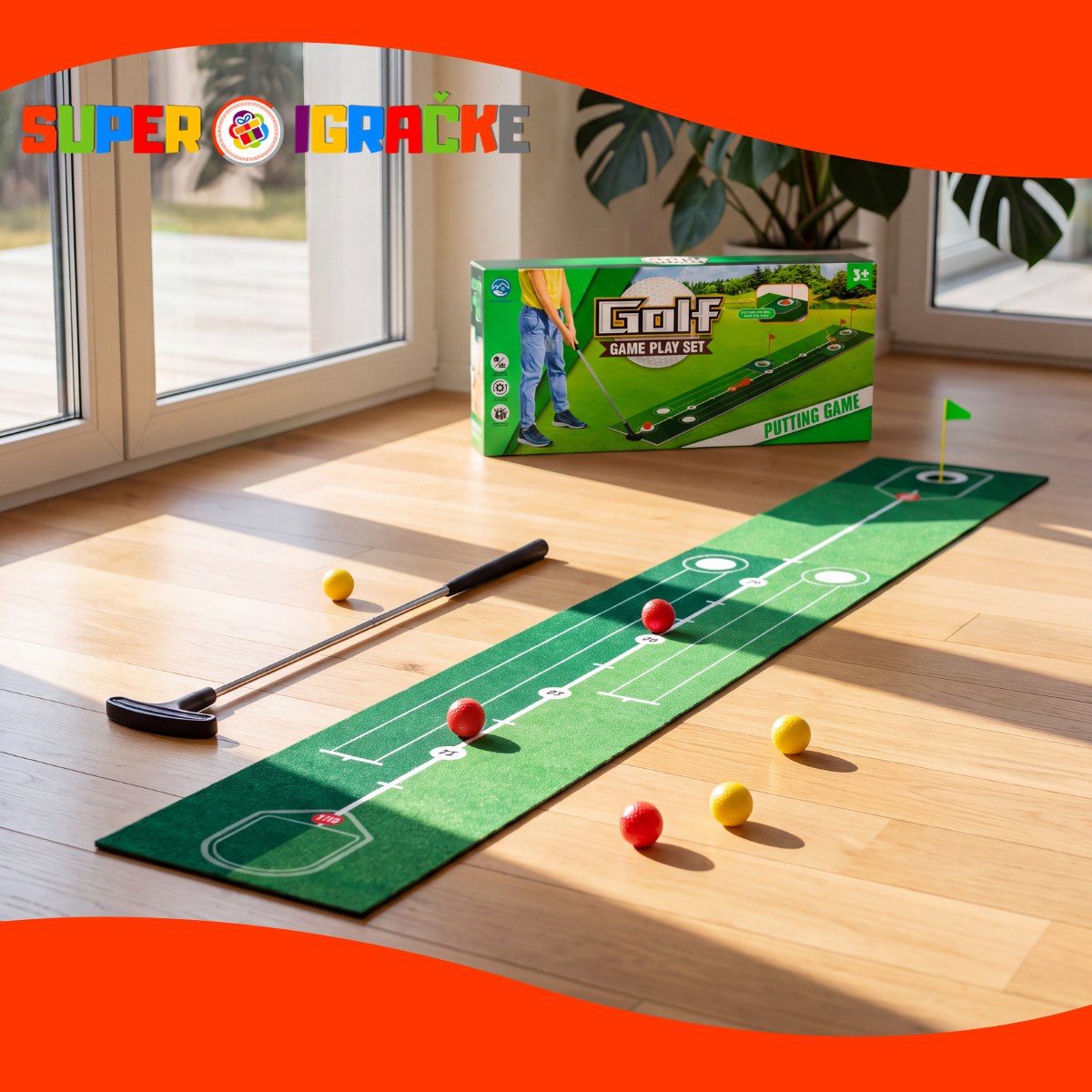 Mini golf set za igru