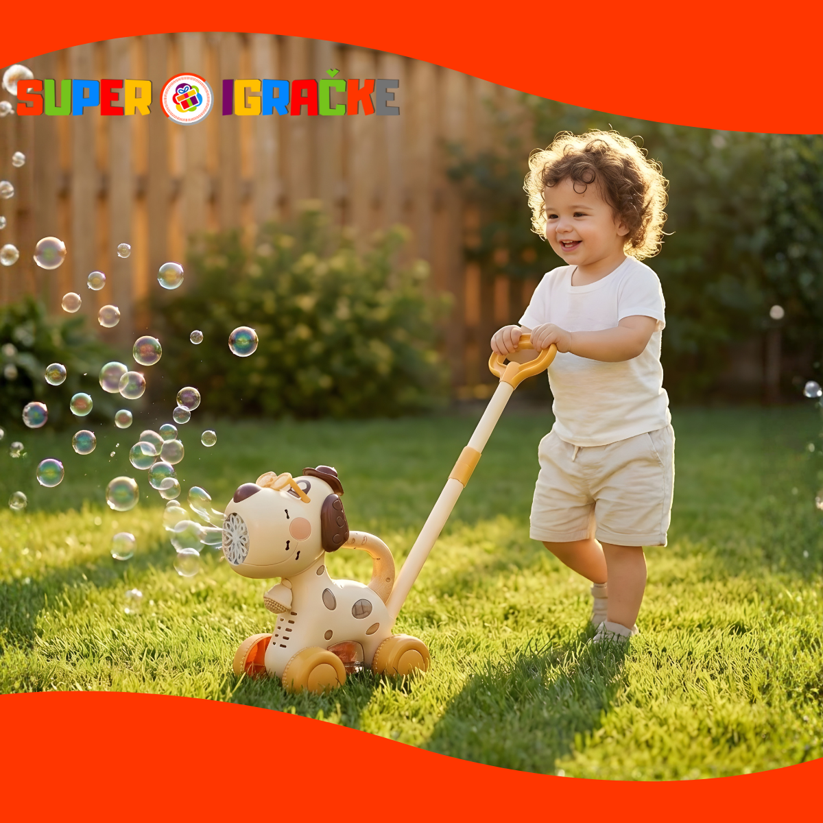 Mini guralica - Kuca i balončići