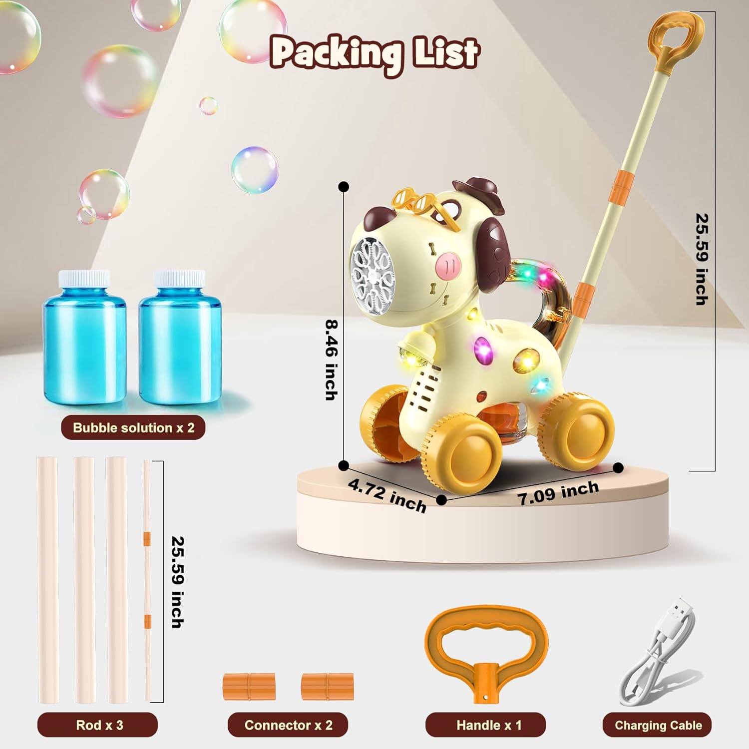 Mini guralica - Kuca i balončići