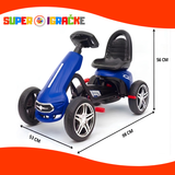 Mini karting formula na pedale - Plava Y-PCO086