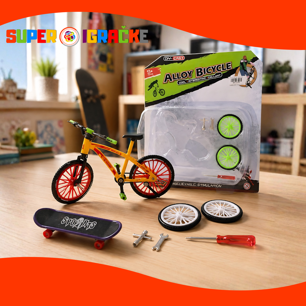 Mini set bicikl