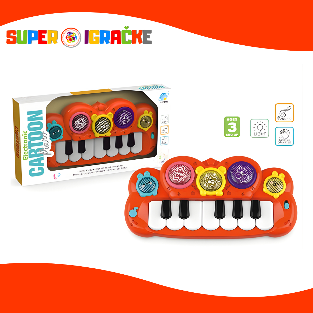 Mini sintisajzer igračka