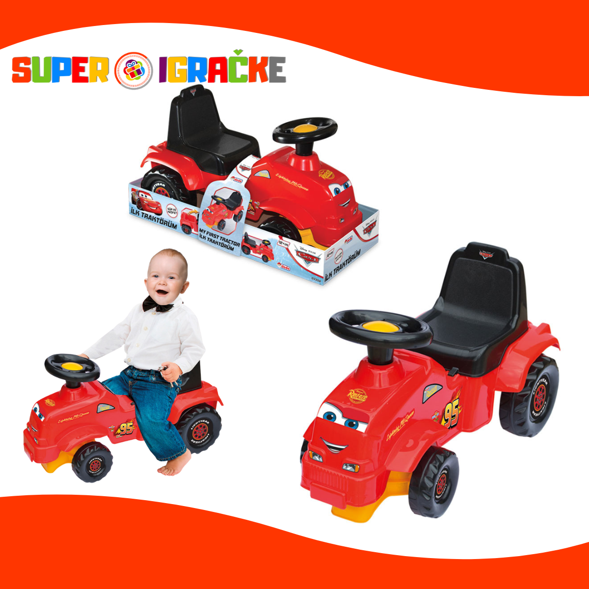 Moj prvi traktor guralica