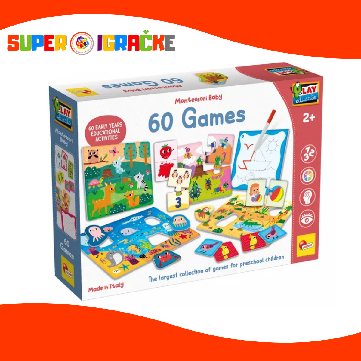 Montesori Baby - 60 edukativnih igara