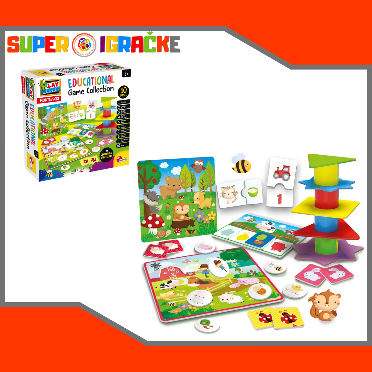 Montesori Edu Games - 10 igara