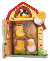 Montesori drvena kućica farma porodica