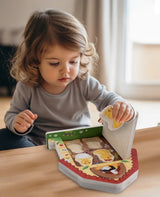 Montesori drvena kućica farma porodica