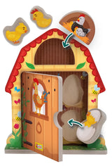 Montesori drvena kućica farma porodica