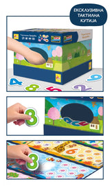 Montesori edukativna igra Taktilni brojevi