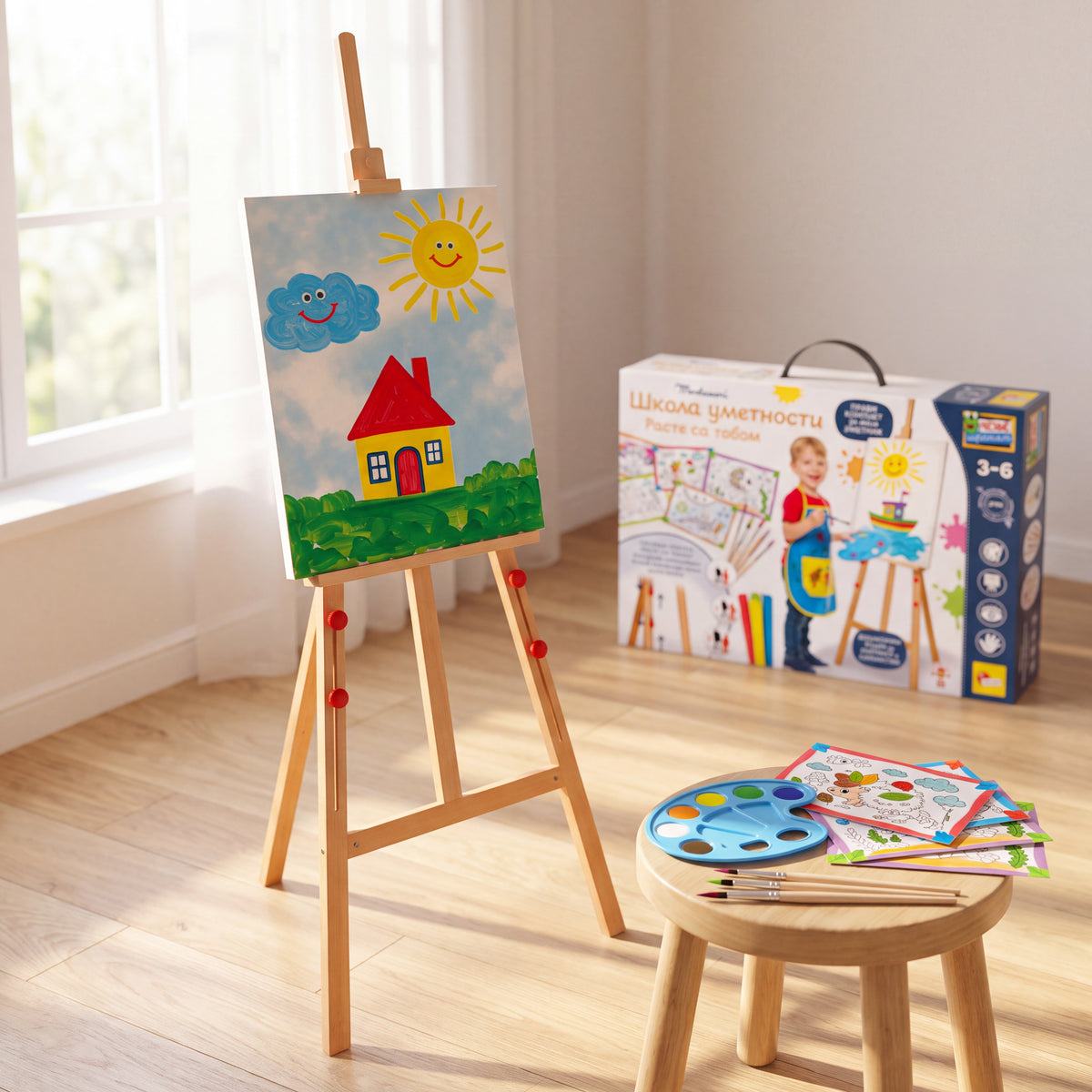 Montessori slikarski stalak