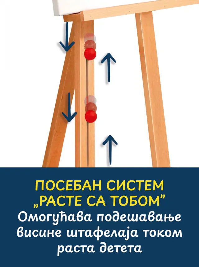 Montessori slikarski stalak