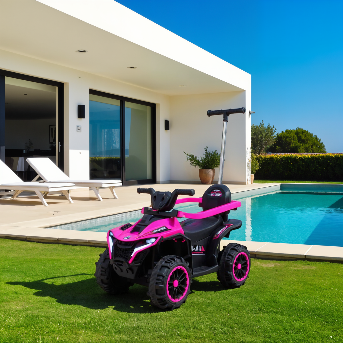Motor Quad 6V Roze MB482