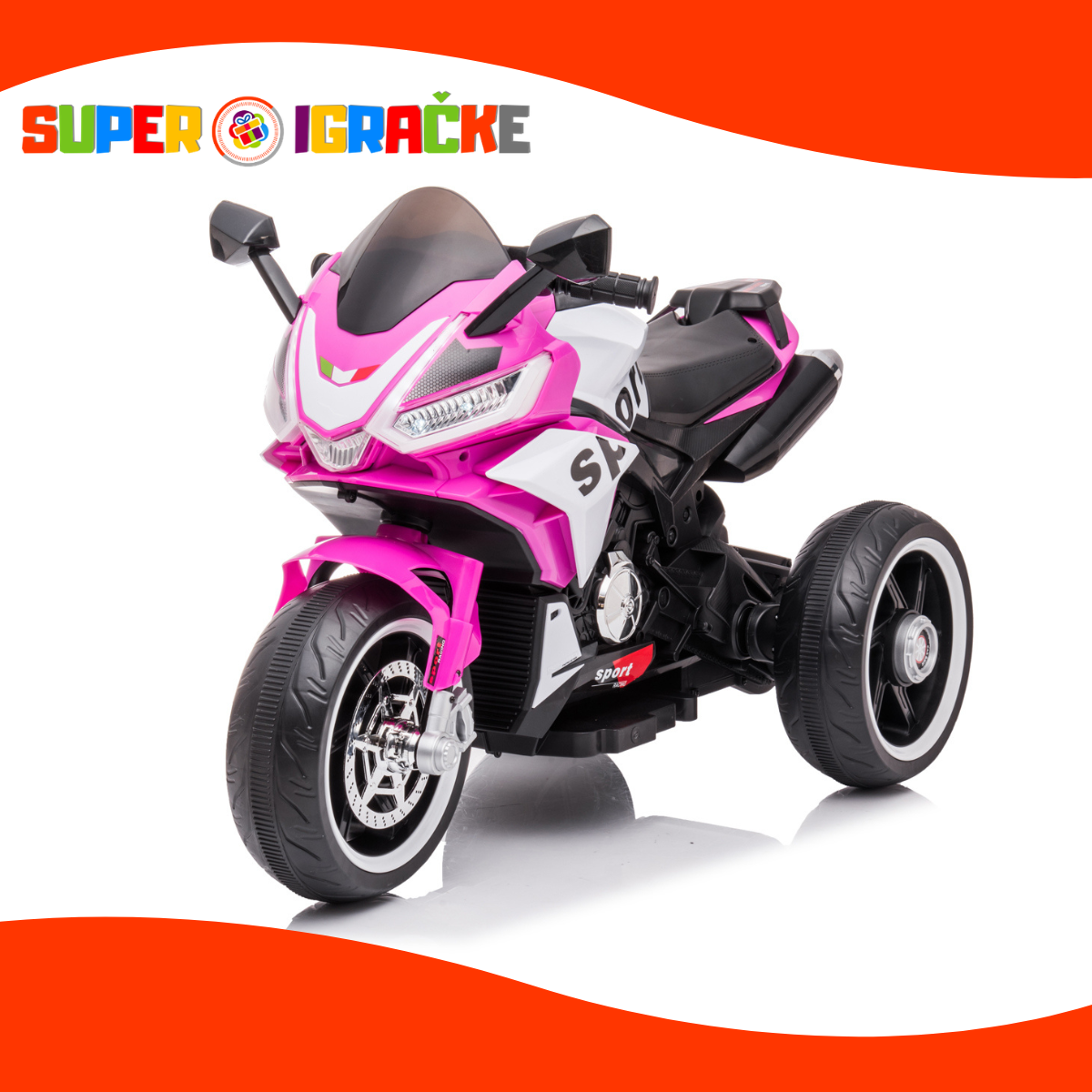 Motor na akumulator APRILIA 12V Roze J-MB5019