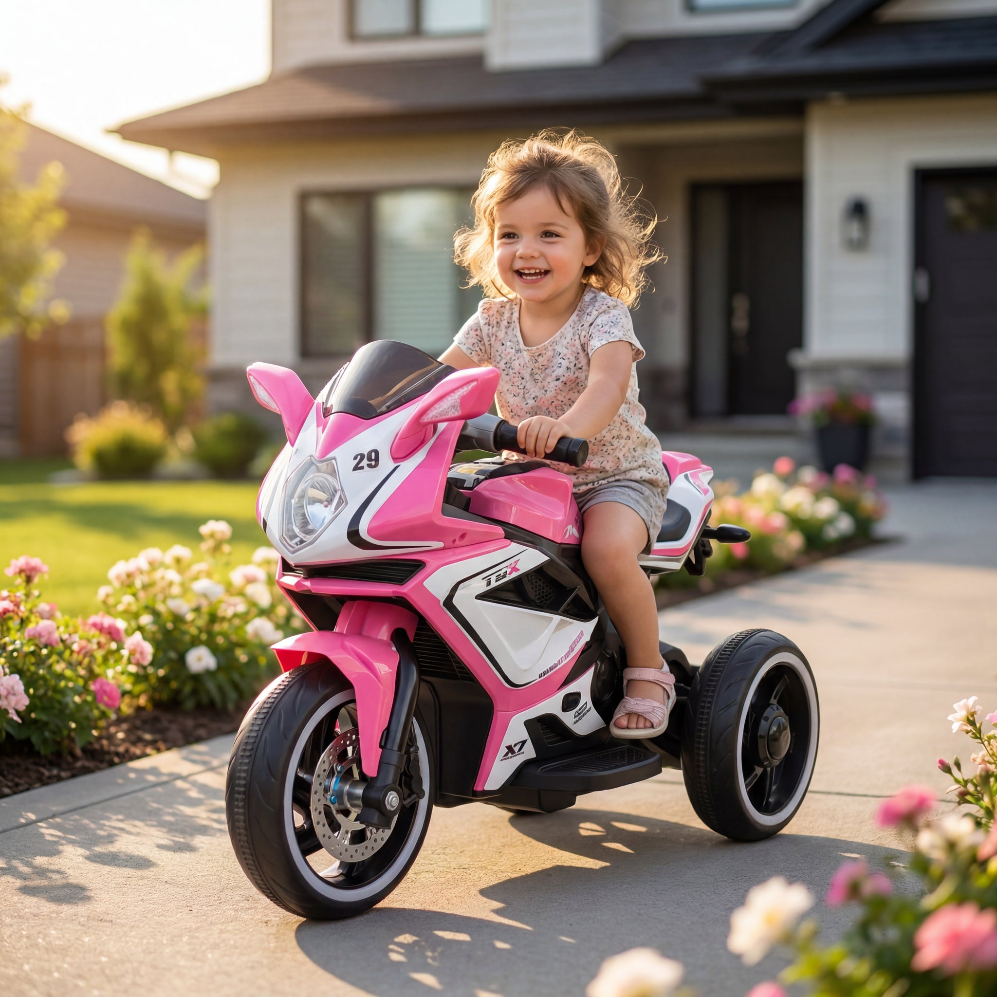 Motor na akumulator roze