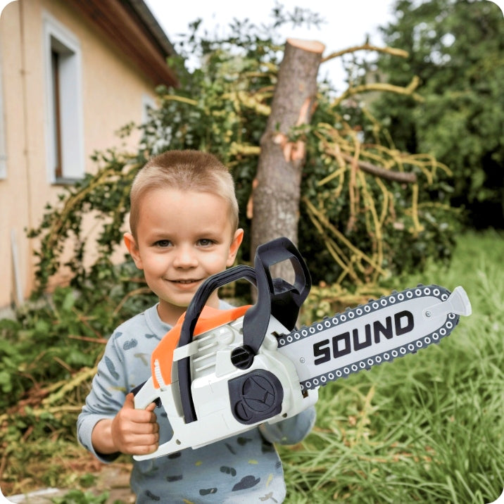 Motorna testera sa zvukom i svetlima