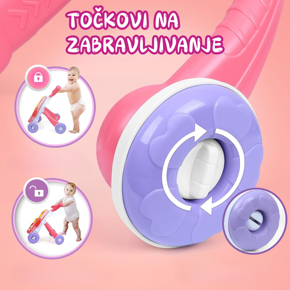 Multifunkcionalna guralica i stočić za bebe