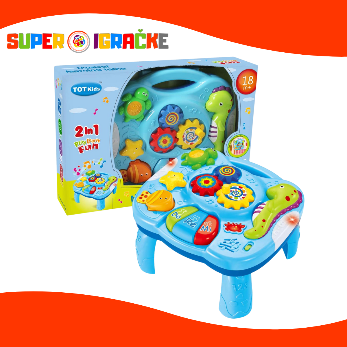 Muzički stočić za bebe