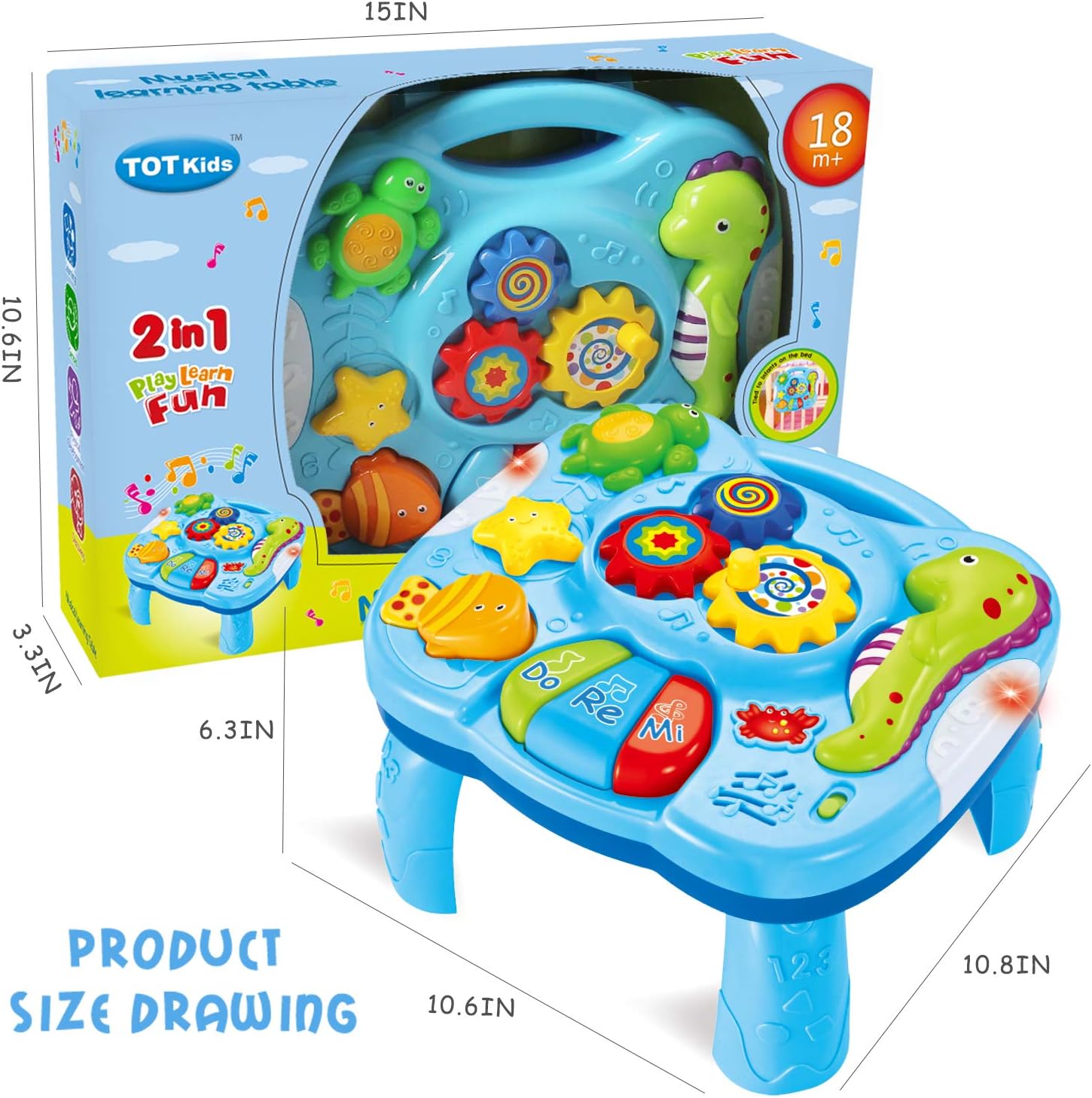 Muzički stočić za bebe