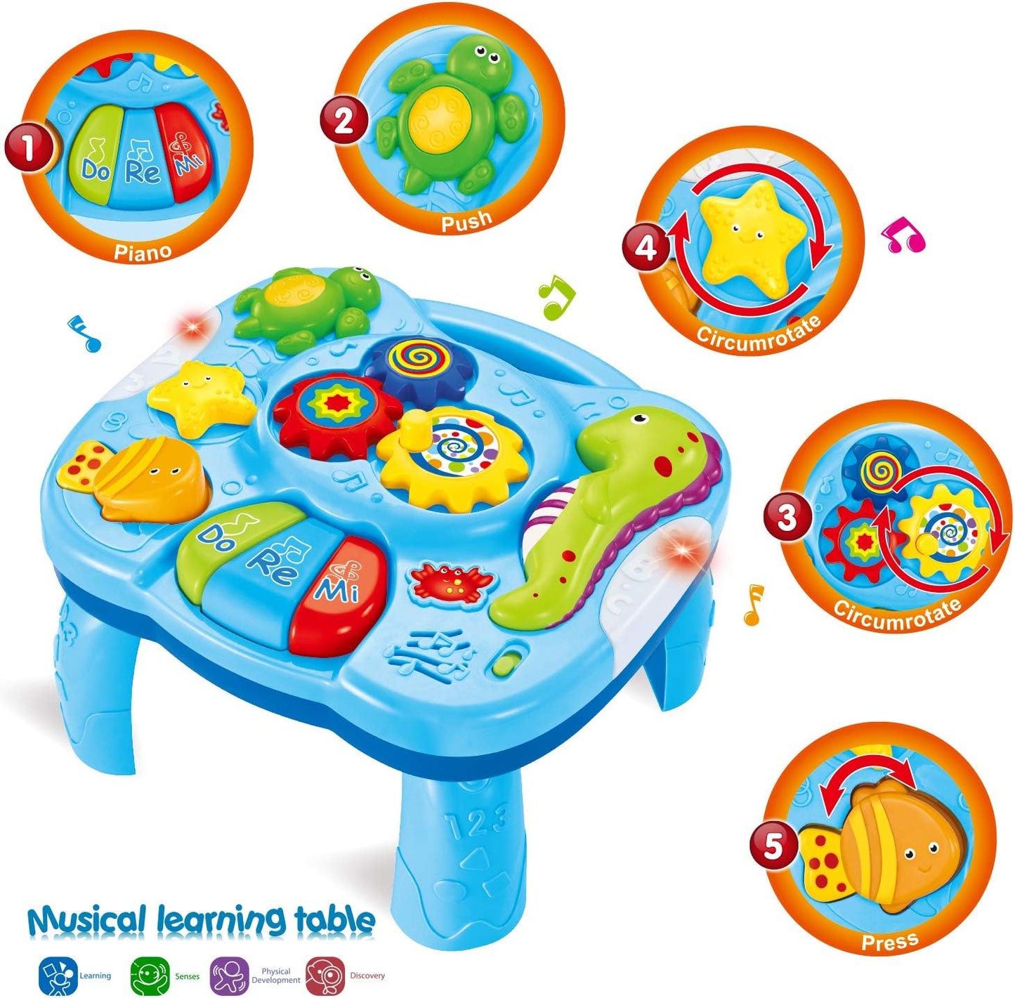 Muzički stočić za bebe