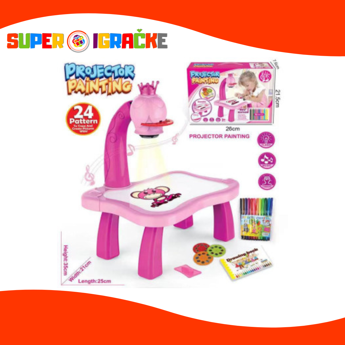 My arts projektor za crtanje