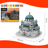 National Geographic - 3D maketa Hram Svetog Save