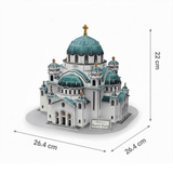 National Geographic - 3D maketa Hram Svetog Save