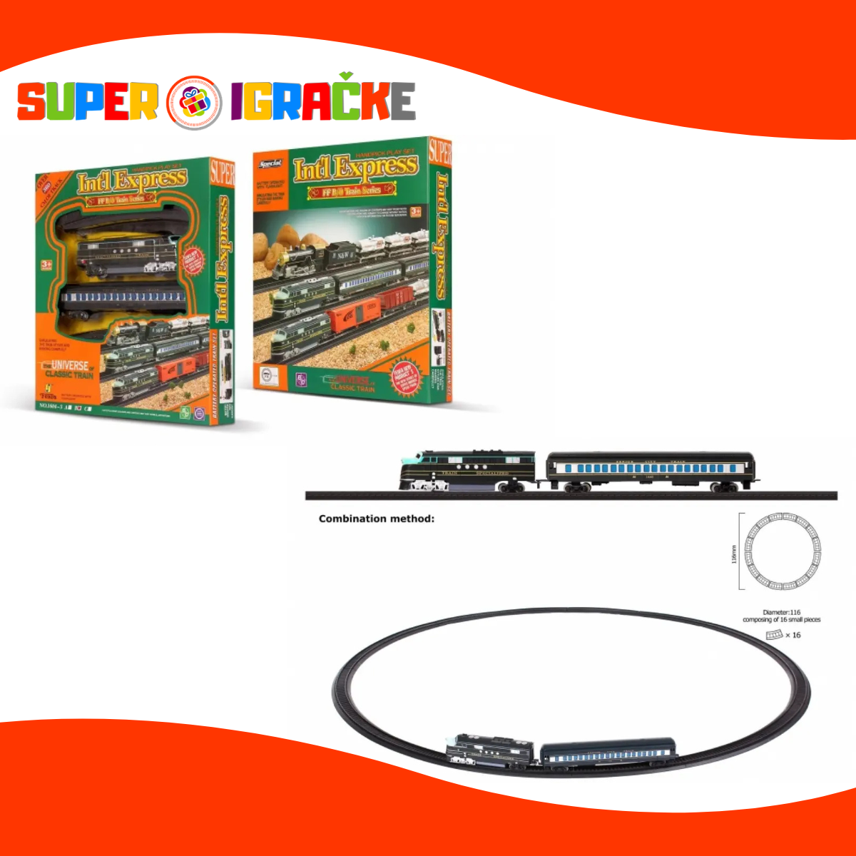 Old Express voz na šinama