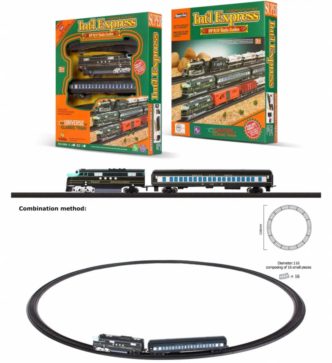 Old Express voz na šinama