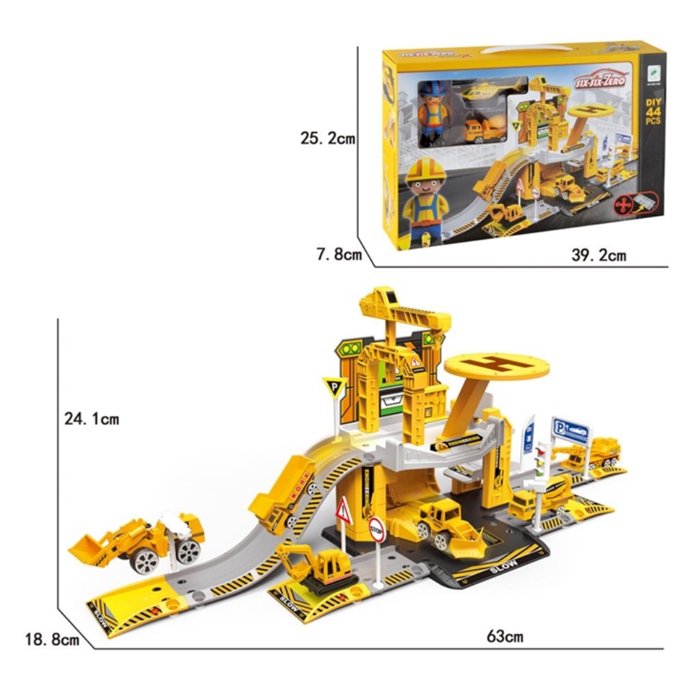 Parking garaža za građevinske mašine