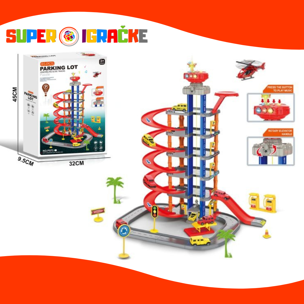 Parking set - Vertikalna garaža