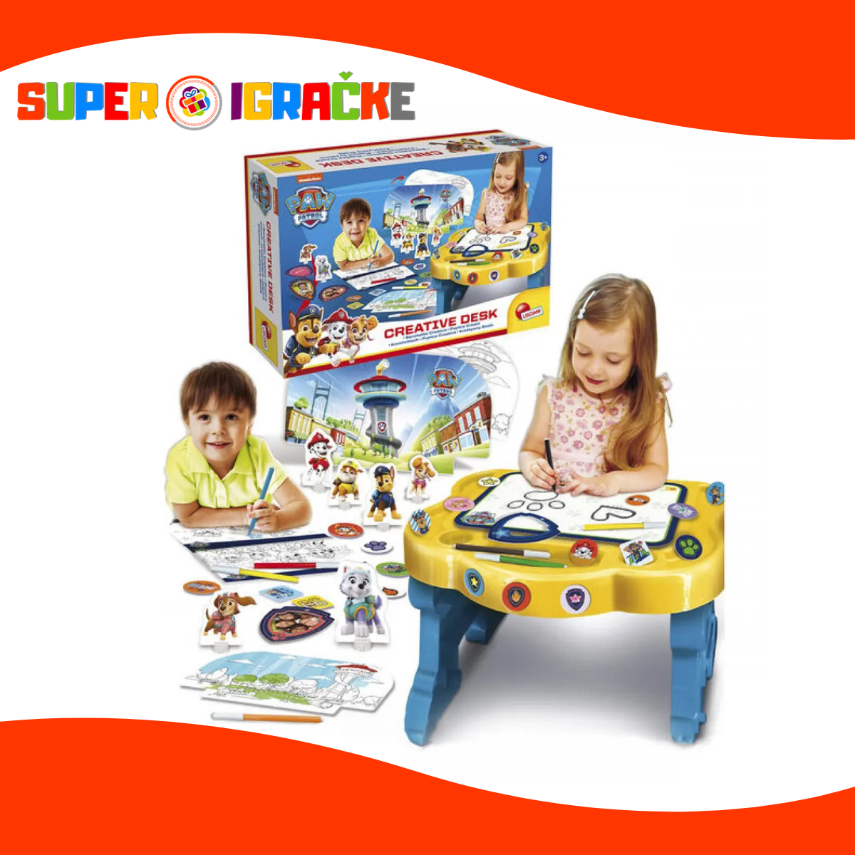 Paw Patrol edukativni sto