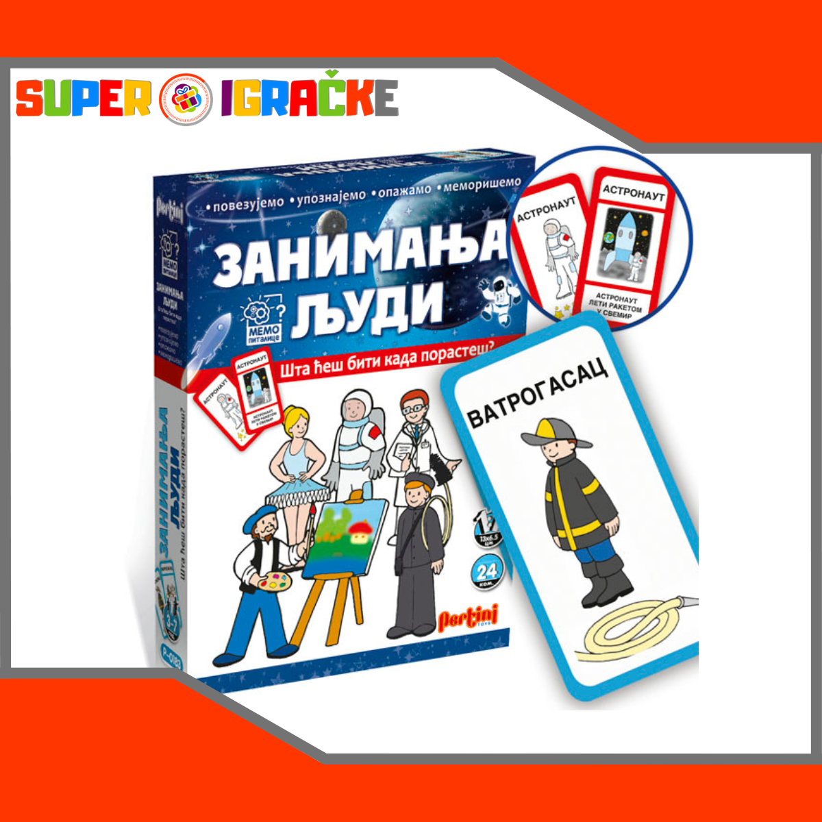 Pertini Zanimanje ljudi memo pitalice