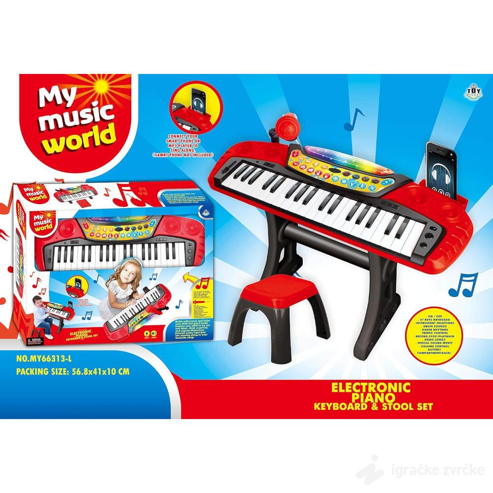 Plastična klavijatura za decu