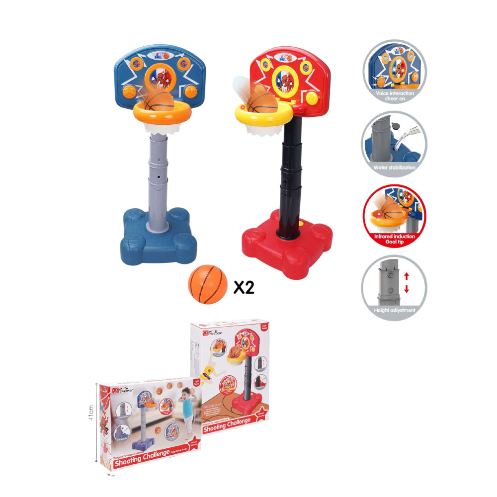 Plastični koš sa podesibom visinom 62cm