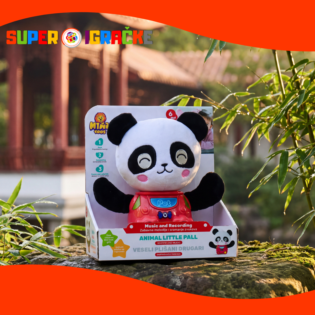 Plišani drugar za slatke snove - Panda