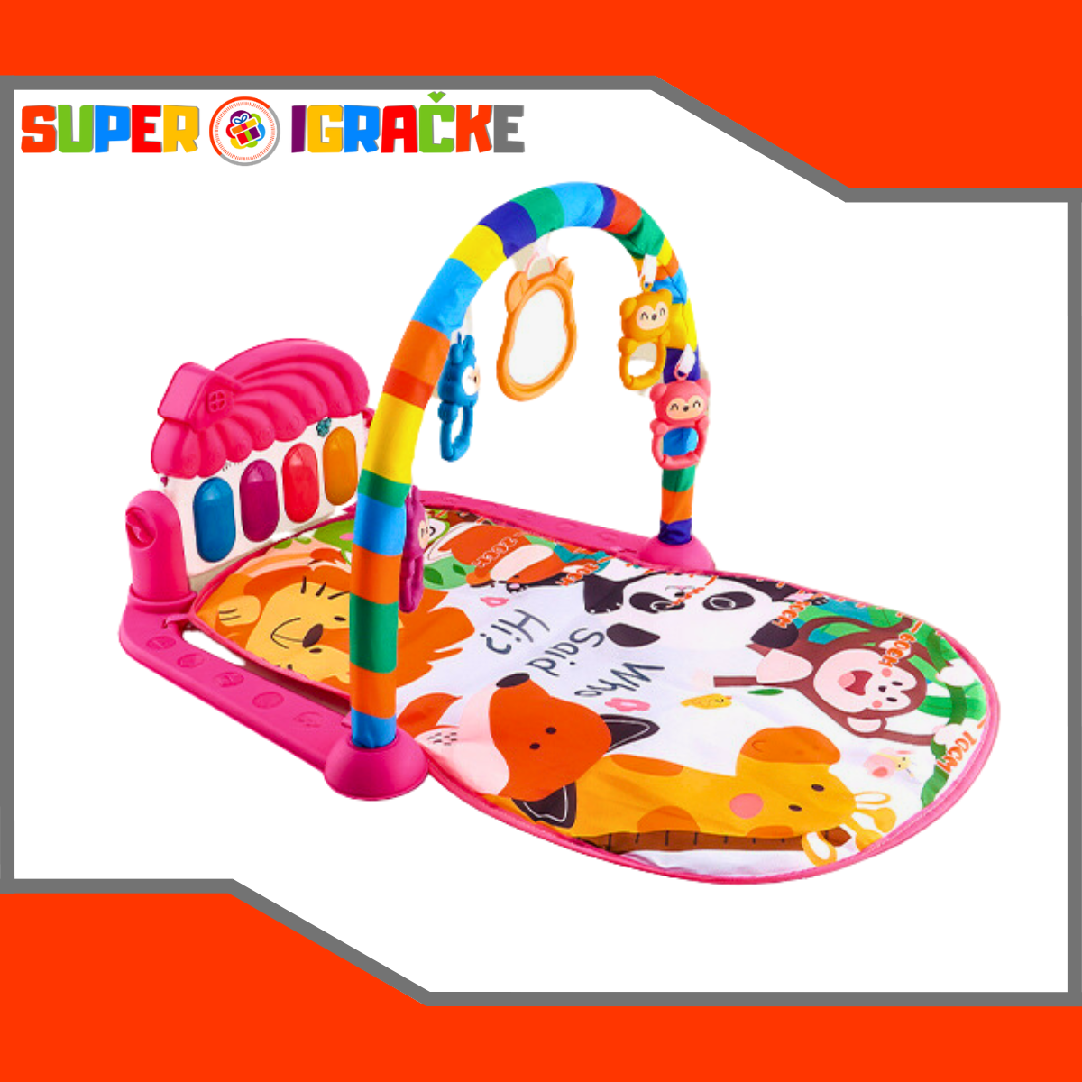 Baby podloga i gimnastika piano