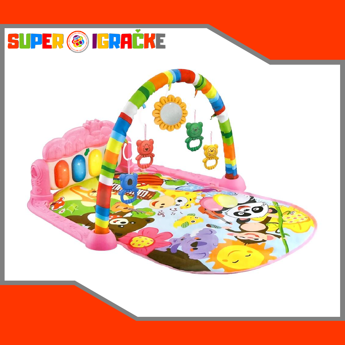 Baby podloga i gimnastika piano