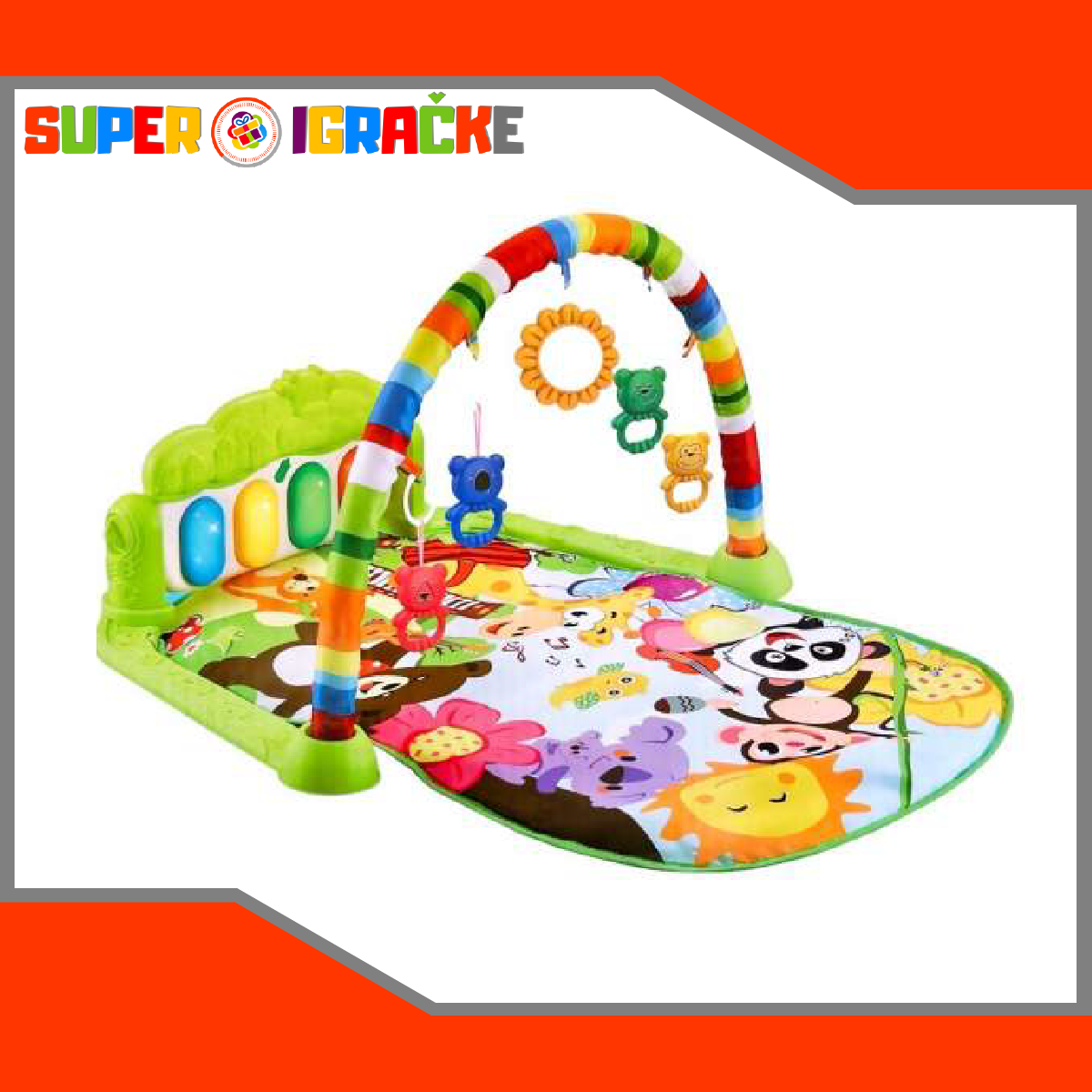 Baby podloga i gimnastika piano