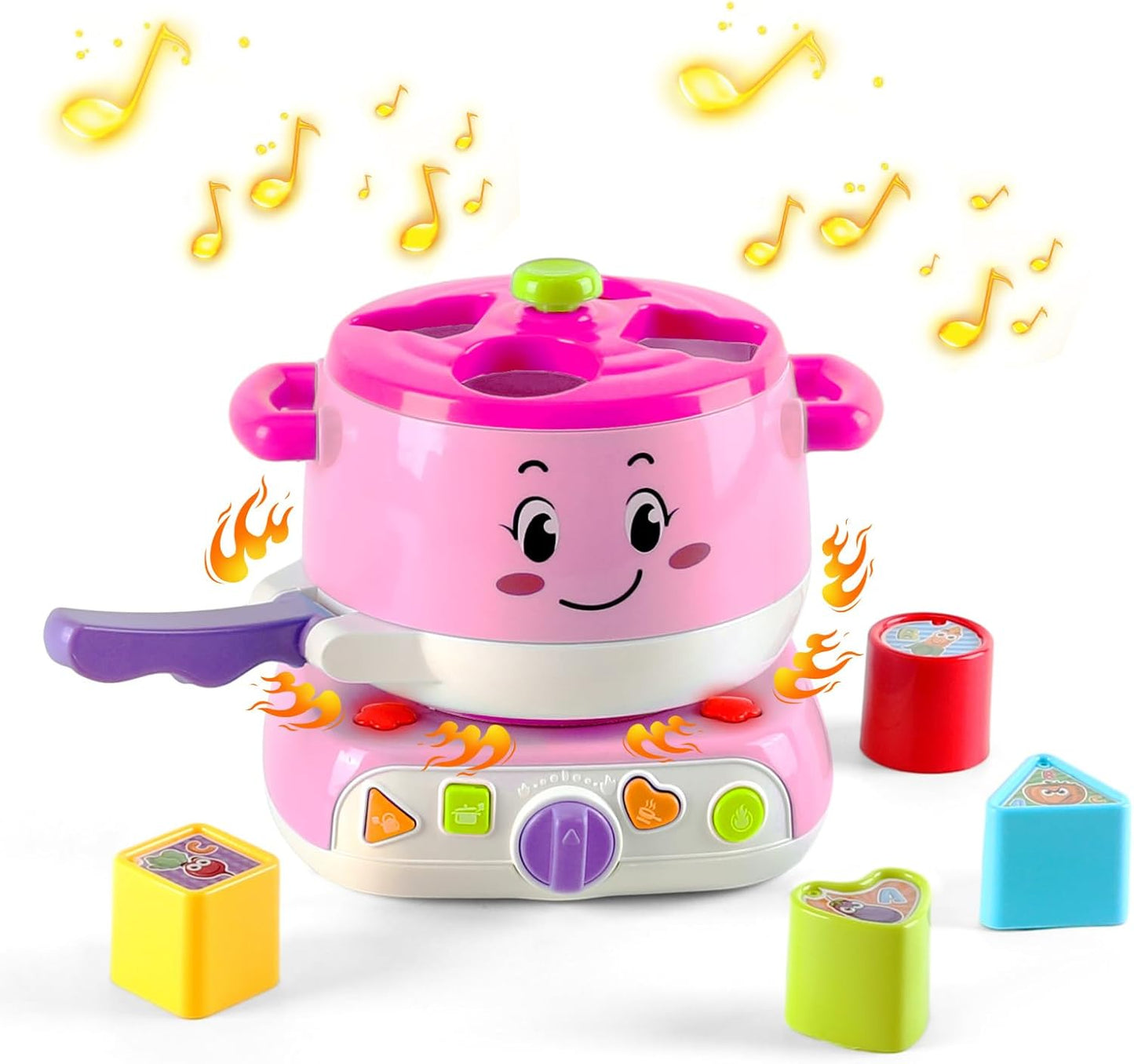 Pogodi oblik lonac - Muzički i svetleći