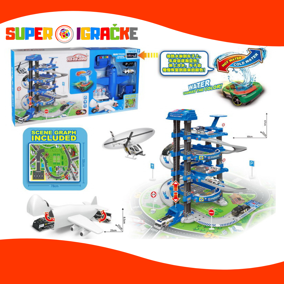 Policijski parking set